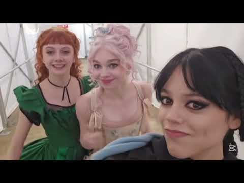 Wednesday Season 2 Part 2 Funniest Behind The Scenes Moments.Cast being total children for 9mins 😂😭