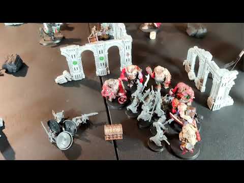 Warhammer Age of Sigmar Battle Report - Ogor Mawtribes vs Soulblight Gravelords *Last 2nd Ed. Game!*