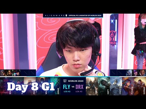 FLY vs DRX | Day 8 Group D S10 LoL Worlds 2020 | FlyQuest vs DRX - Groups full game