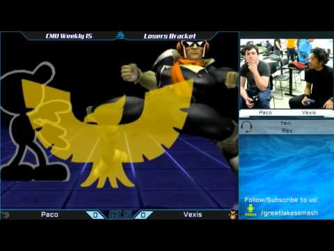 CMU Weekly 15 - Paco (Game and Watch) vs. Vexis (Falcon)
