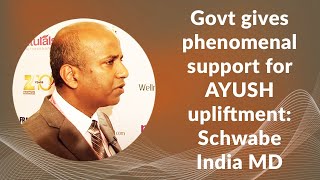 Govt gives phenomenal support for AYUSH upliftment: Schwabe India MD image
