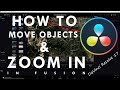 How To Zoom And Move The Map In DaVinci Resolve 17