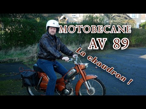 mobylette MOTOBECANE AV89 la "chaudron" . Une légende du deux roues qui a transporté tant de monde !