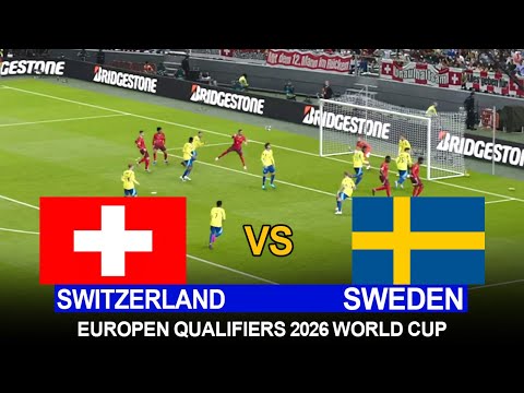 Switzerland vs Sweden | 2026 World Cup Qualifiers | Realistic gameplay PES 21