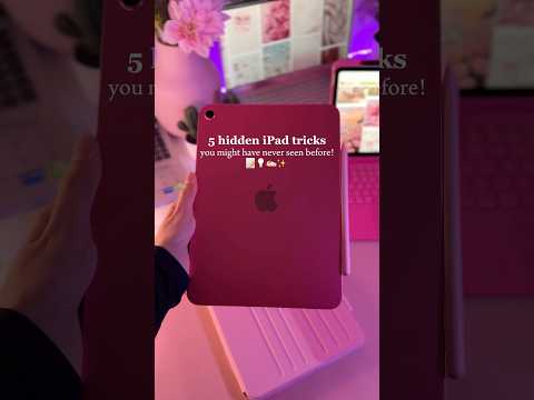 5 Hidden iPad Tricks You Might Have Never Seen Before! 📱🎀✨💕 #ipad #tricks