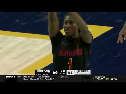 Diamond Miller vs ND 31 PTS     12.01.22