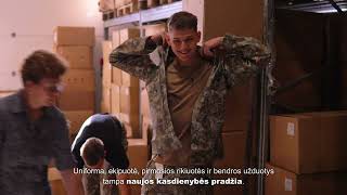 Naujų mokslo metų Lietuvos karo akademijoje pradžia | Rekordinė pirmakursių laida