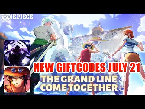 Voyage The Grand Fleet New Giftcodes July - One Piece RPG Voyage Of The Four Seas New Codes
