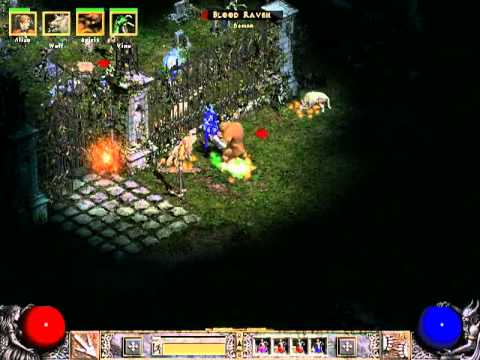 Diablo 2 Is Alive Mod - Hunger run part 2 (Blood Raven, Bonebreaker)