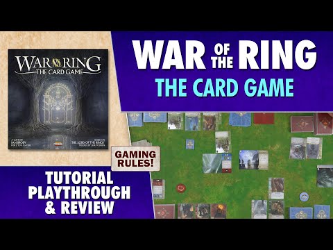 War of the Ring: The Card Game - Tutorial, Playthrough, and Review