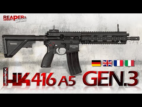 [Update] VFC/Umarex HK416A5 GBB Generation.3 (2023 Version) 6mm BB Airsoft