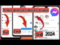Trois grandes mises à jour de la nouvelle mise à jour de Messenger (2024) Messenger