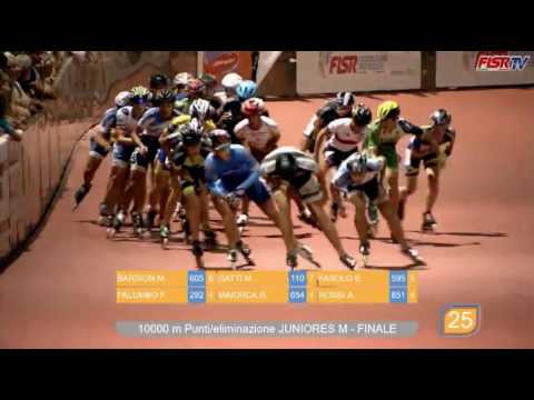 10000 points eliminations Junior Men Final