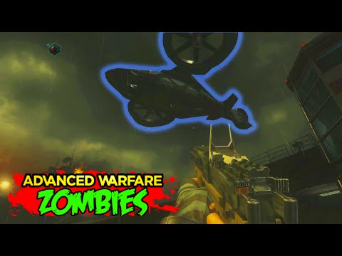 EXO ZOMBIES - SECOND EASTER EGG ENDING ON OUTBREAK TUTORIAL & ALL GOLD TROPHIES! (Advanced Warfare)