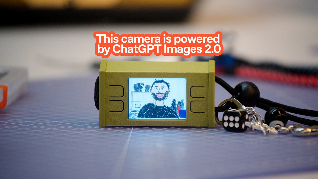Turn the world into cheese (or anything really) with this camera. - OpenAI Youtube