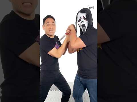 How Legit is GhostFace Knife Skills vs Dewey from Scream?