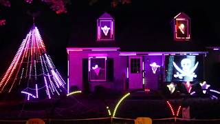 How To Build A HUGE LED Light Wall Matrix For An Outdoor Christmas Light Show from HolidayCoro