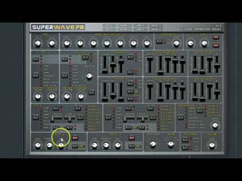 Van Halen Jump keyboard sound with SUPERWAVE P8  Freeware