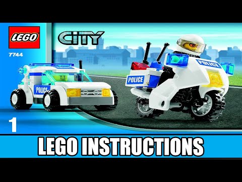 LEGO Instructions | City | 7744 | Police Headquarters (Book 1)