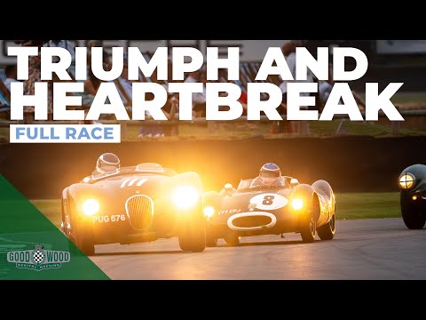 Will Button win? | 2023 Freddie March Memorial Trophy Full Race | Goodwood Revival