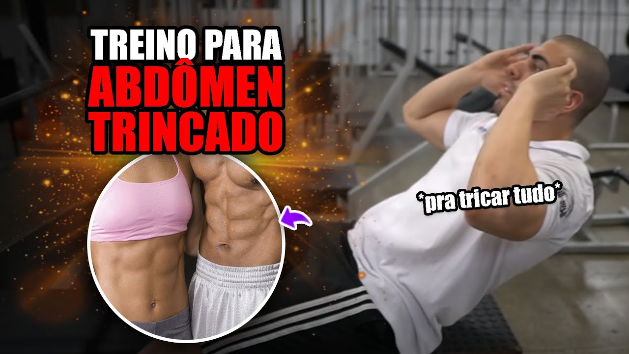 Treino de abdomen *para um abdomen trincado*