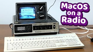 Running Mac OS 9 on a 70's Radio