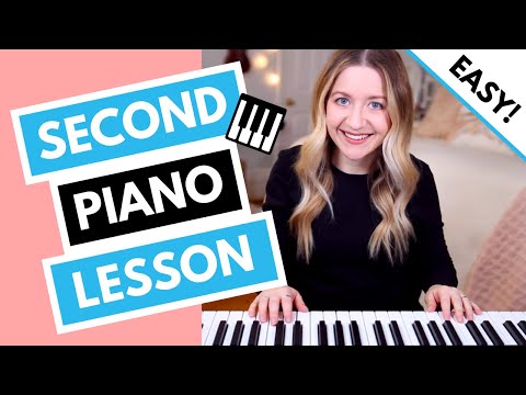 How To Play Piano (PART TWO!) - EASY Second Piano Lesson!