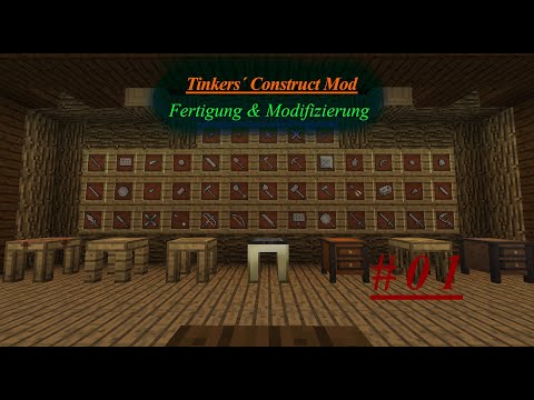 Minecraft: Tinkers´ Construct Mod | 1.12.2 | Tutorial #1| Herstellung und Modifizierung von Tools