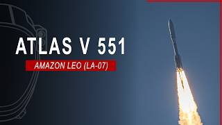 ULA Amazon Project Leo (LA-07) Launch from Cape Canaveral, Florida
