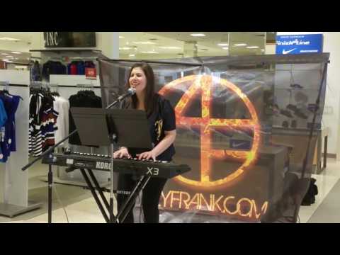 Aly Frank singing The Weeknd