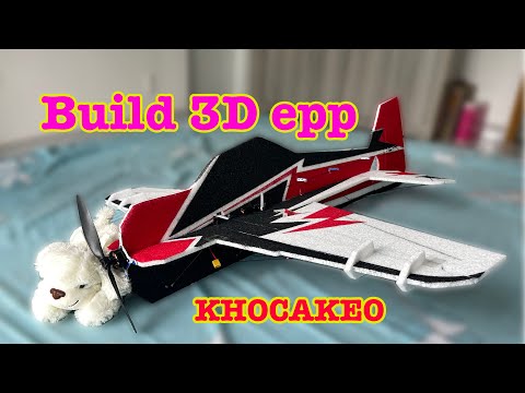 How to build 3D epp airplan / DIY