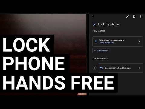 How to Lock an Android Phone with Your Voice Using Google Assistant Routines
