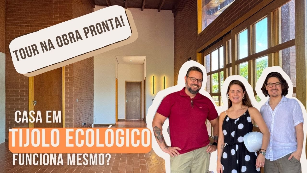 CASA EM TIJOLO ECOLÓGICO FUNCIONA MESMO? #tijoloecologico #sustentabilidade