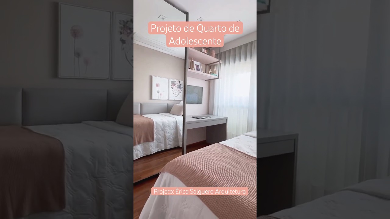 Quarto de Adolescente maravilhoso!!!   #quartodemenina #quarto #quartorosa #quartoaconchegante