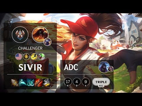 Sivir ADC vs Aphelios - NA Challenger Patch 10.6