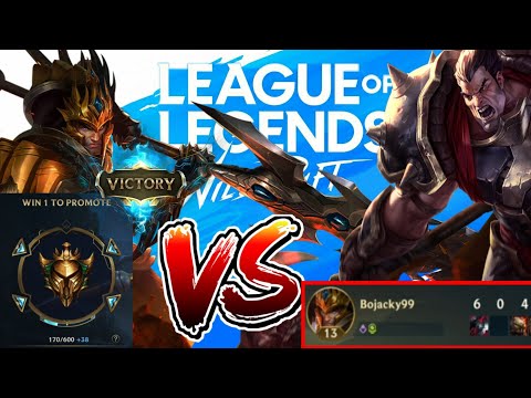 Wild Rift - Jarvan vs Darius Top | Road to Platinum (episode 15)