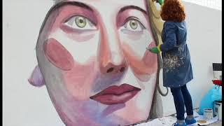 Vídeo mural Anónimas Goián