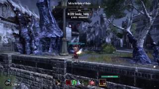 ESO: Stam nb outnumbered pvp - Proc Fuu Fighting (complete trashblade kills everyone)