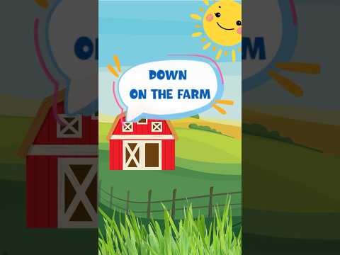 Down on the Farm - Cute Animal Sounds for Kids! #SingAlong #toddlerlearning