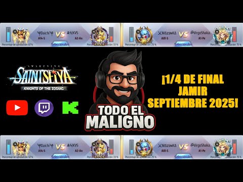 ⚔️ Jamir Septiembre  – 1/4 de final con Todo El Maligno | SSA KOTZ