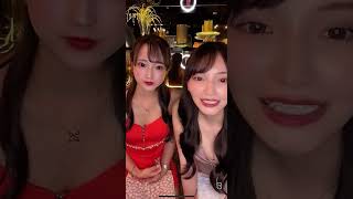 ハンカチの隙間から見えるキャバ嬢TikTokライブ、パンチラ2023/06/03@livehaisinkirinuki