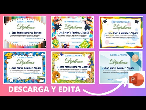 📜10 DIPLOMAS para descargar y editar | Apoyo al docente🏆