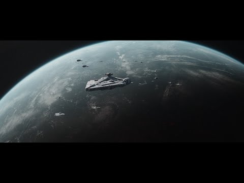 The Mandalorian Fleet travel to Mandalore - The Mandalorian Season Three (2023)