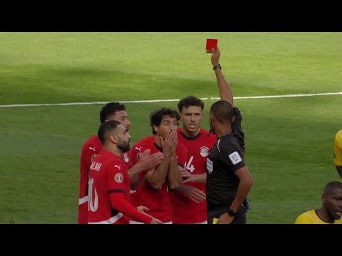 Mohamed Hany Red Card, Egypt vs South Africa Highlights, Africa Cup of Nations AFCON 2025