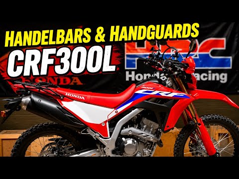 Honda CRF300L Renthal Handlebars Acerbis Hand Guards ProTaper Grips Install CRFs Only