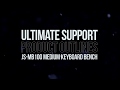 Ultimate Support Product Outlines -JS-MB100 Medium Keyboard Bench