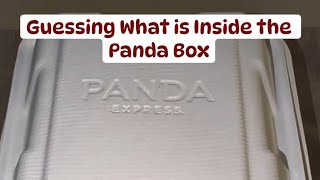Day 1 of Guessing What is Inside the Panda Box #pandaexpress #dodgerswin #dodgers