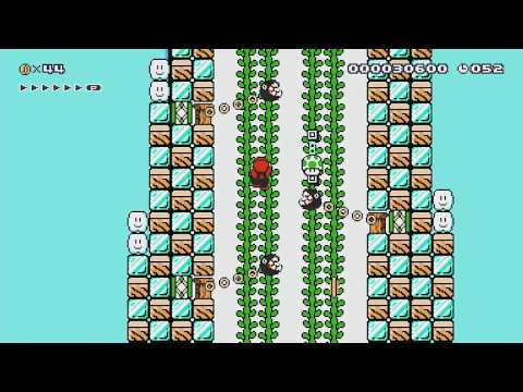 2-1 Mustache Mountain by Farts R Us - Super Mario Maker - No Commentary 1bm