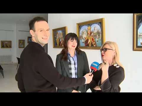 Narod je sit banalnosti - Izlozba i performans - DJS - (TV Happy 14.02.2019)