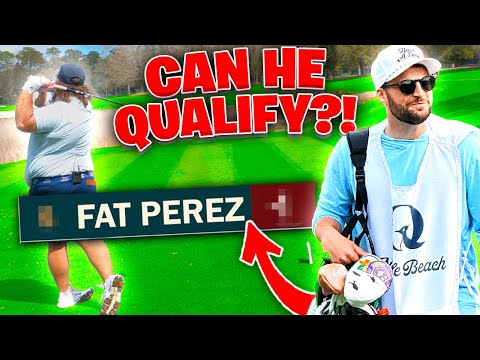 Can Fat Perez Qualify For A PGA Tour Event? (FULL ROUND)